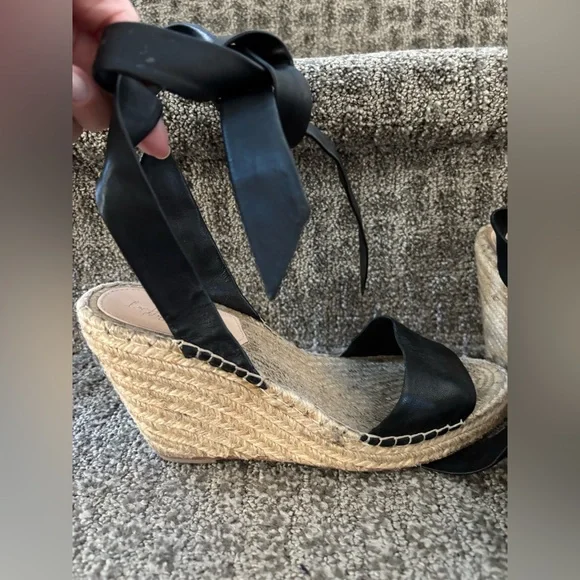 Loeffler Randall Harper Ankle Wrap Espadrilles - Picture 3 of 12